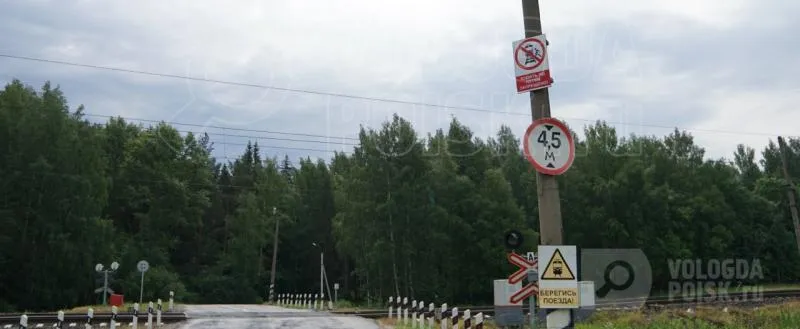 Переезд под Грязовцем закроют на день из-за ремонта путей