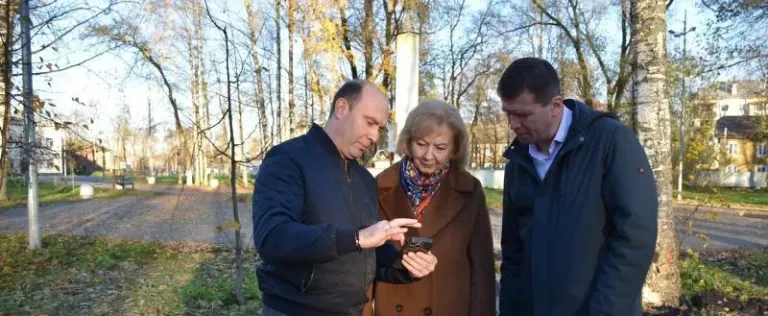 В Соколе к 4 ноября завершат первый этап Аллеи памяти бойцов СВО
